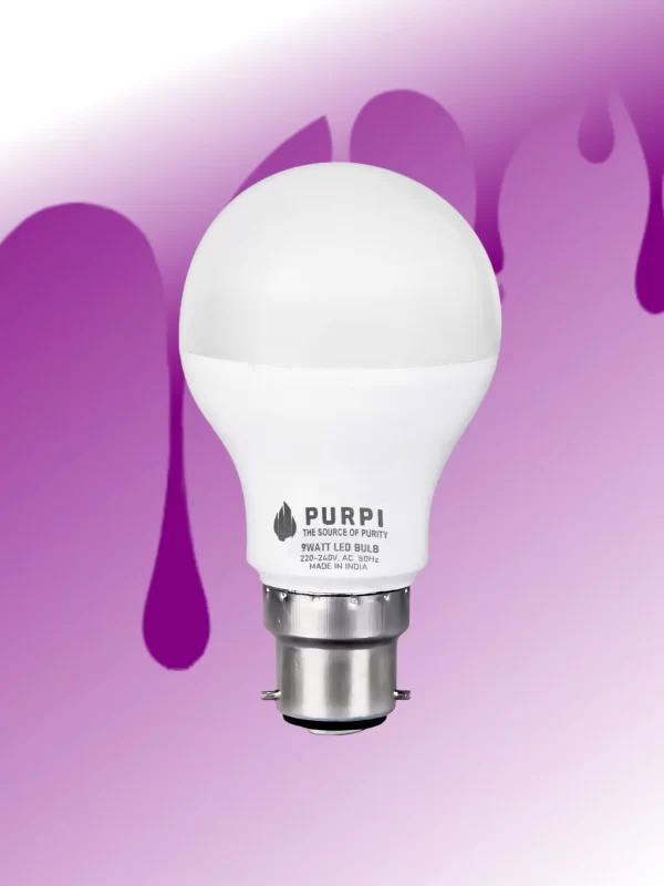 Purpi 9watt led bulb