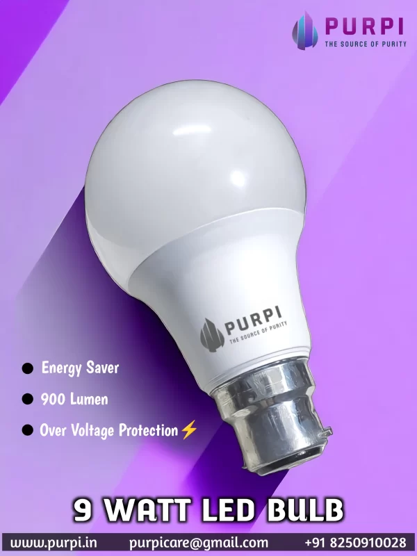 Purpi B22 LED Bulb (White)
